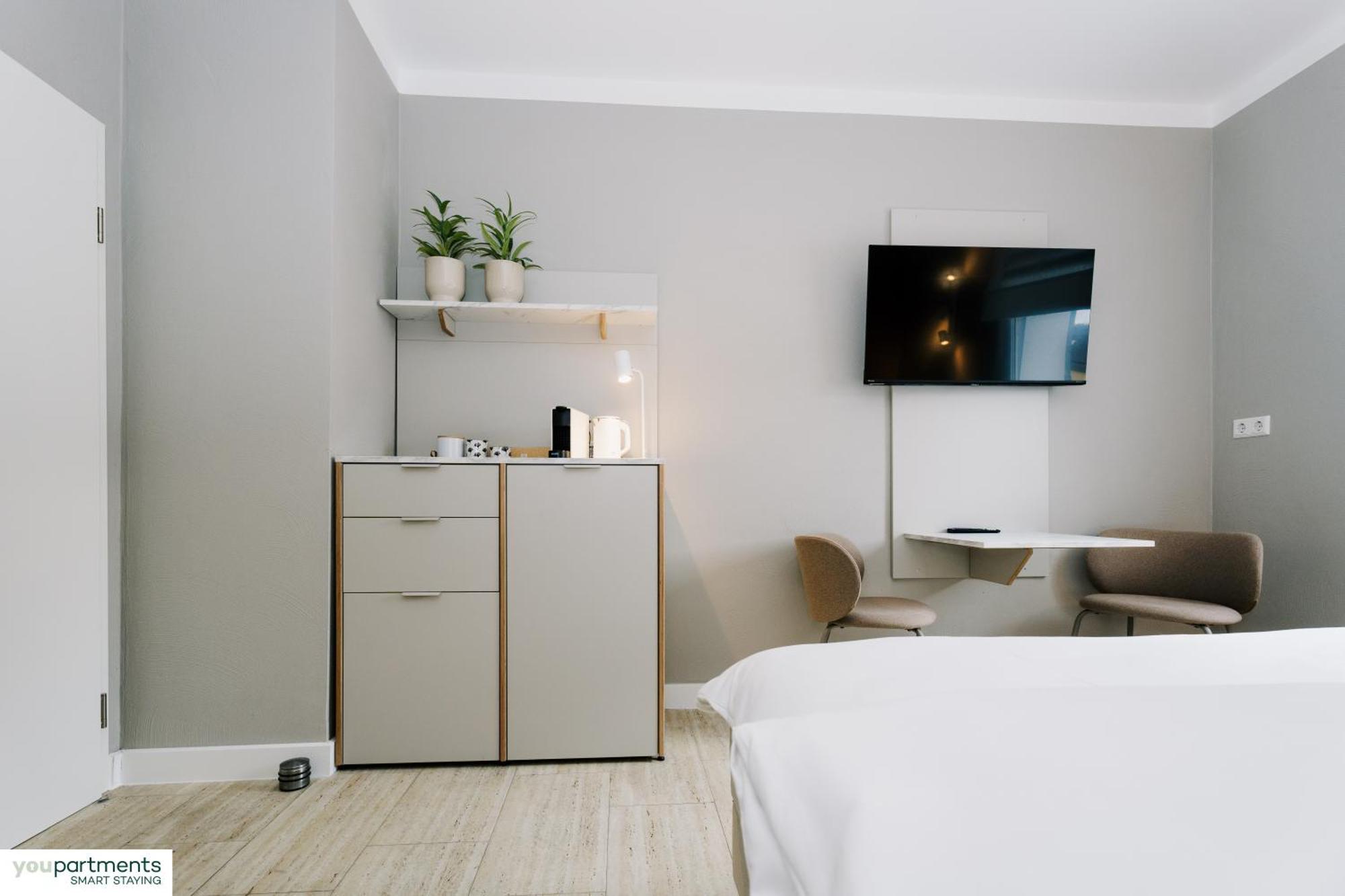 Youpartments - Zentrale Micro Apartments Kaiserslautern Quarto foto